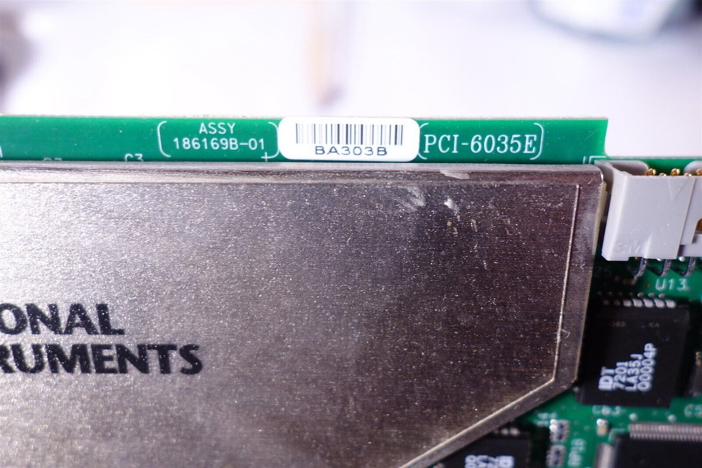 National Instruments PCI-6035E Multifunction I/O DAQ Card, PCI Slot, 36x I/O