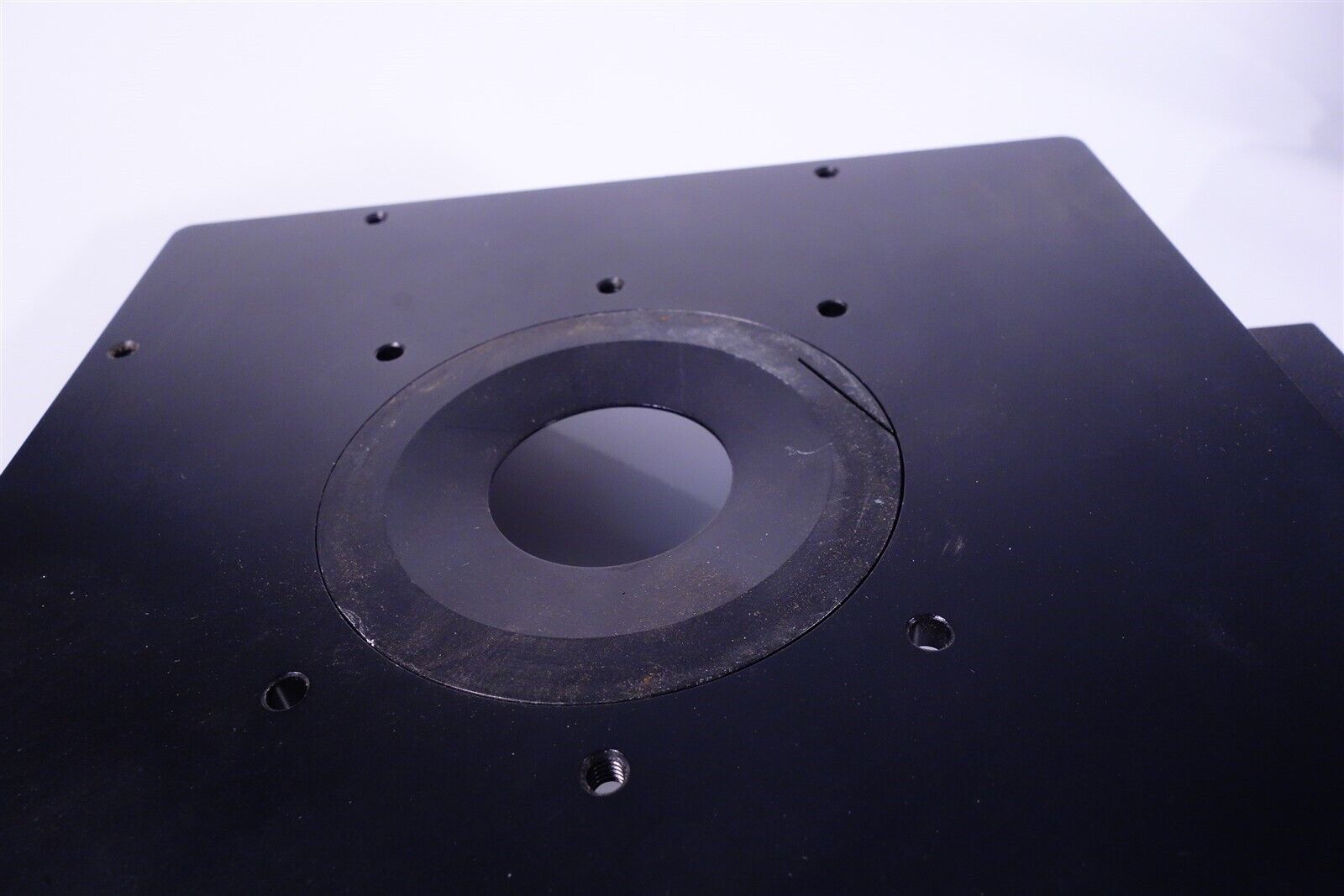 Leitz Microscope Stage + Insert Diavert Stage 