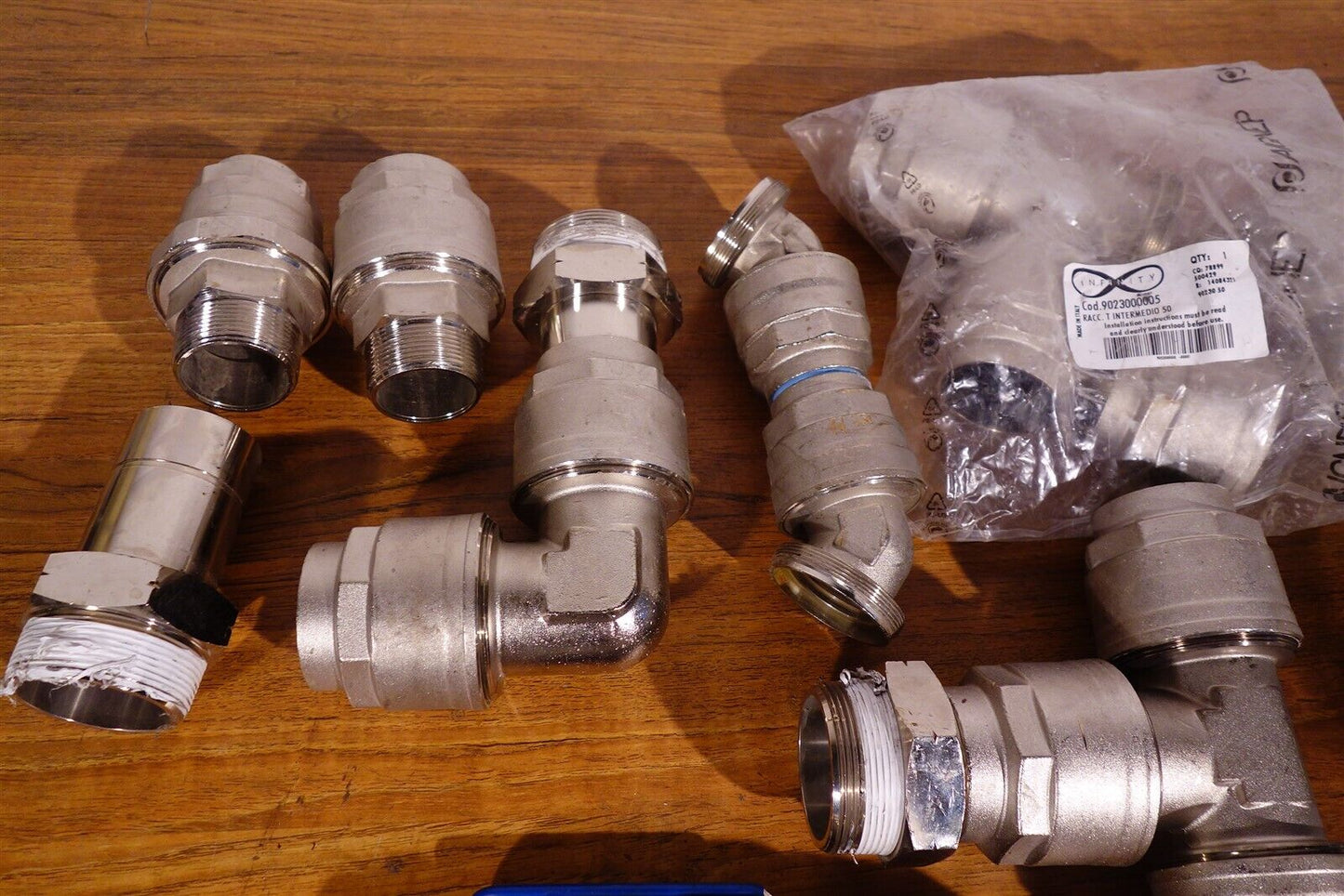 Large Lot of AIGNEP Infinity 50mm Fittings 