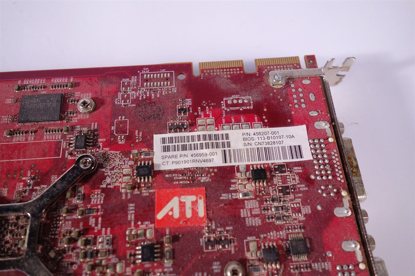ATI FireGL V5600 512mb DDR4 128bit Crossfire Dual DVI Pci-e x16 456207-001