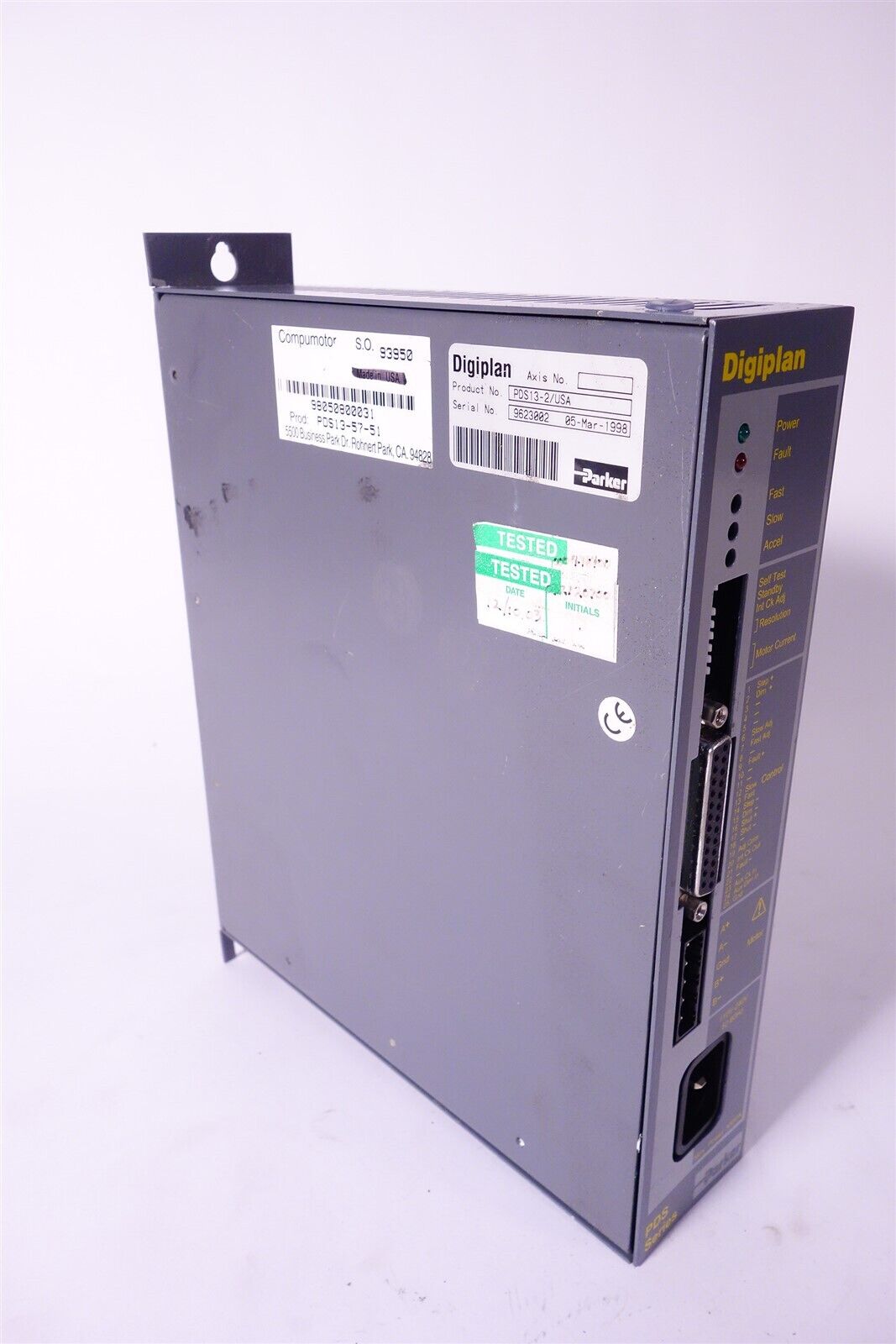 Parker Compumotor PDS13-2 PDS13-57-51 Stepper Drive - Excellent 30Day Warranty