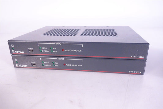 Lot of 2 Extron XTP T VGA Universal XTP Transmitter for VGA 60-1231-12