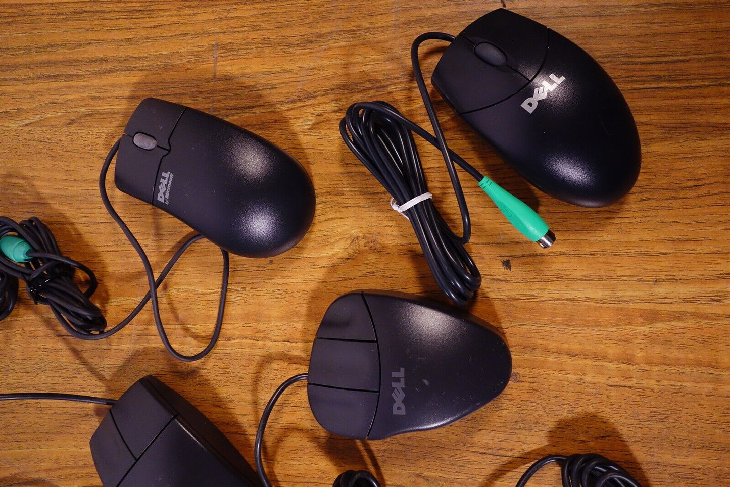 Lot of 2 NEW Dell PS2 Mice - NEVER USED 