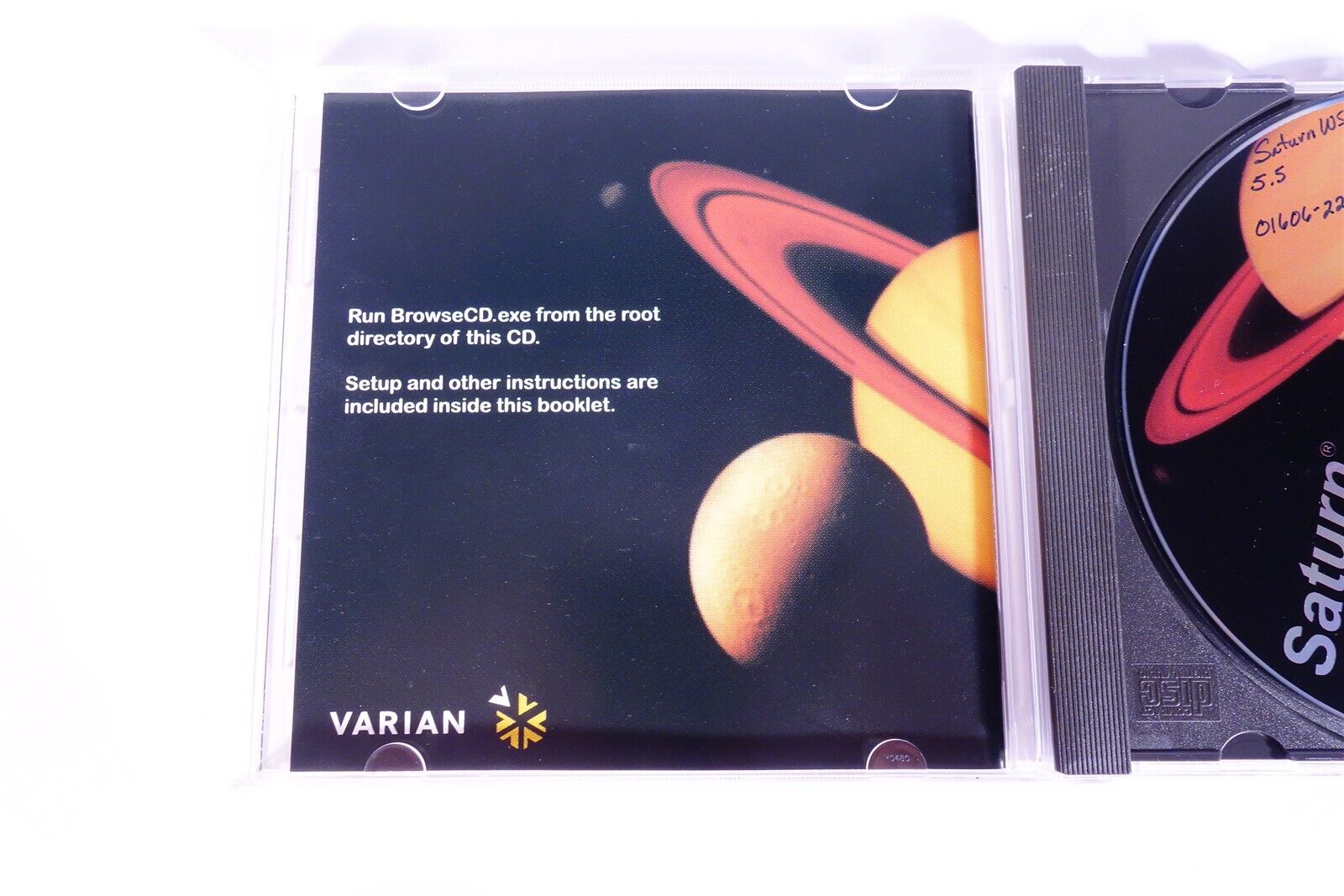 Varian Saturn GC/MS Workstation Mass Spectrometer / Gas Chromatograph Software