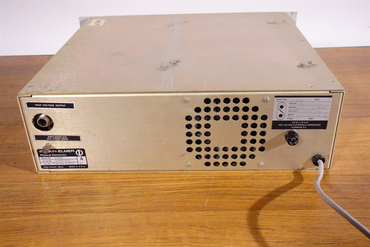 PHI Physical Electronics 20-085 Power Supply 