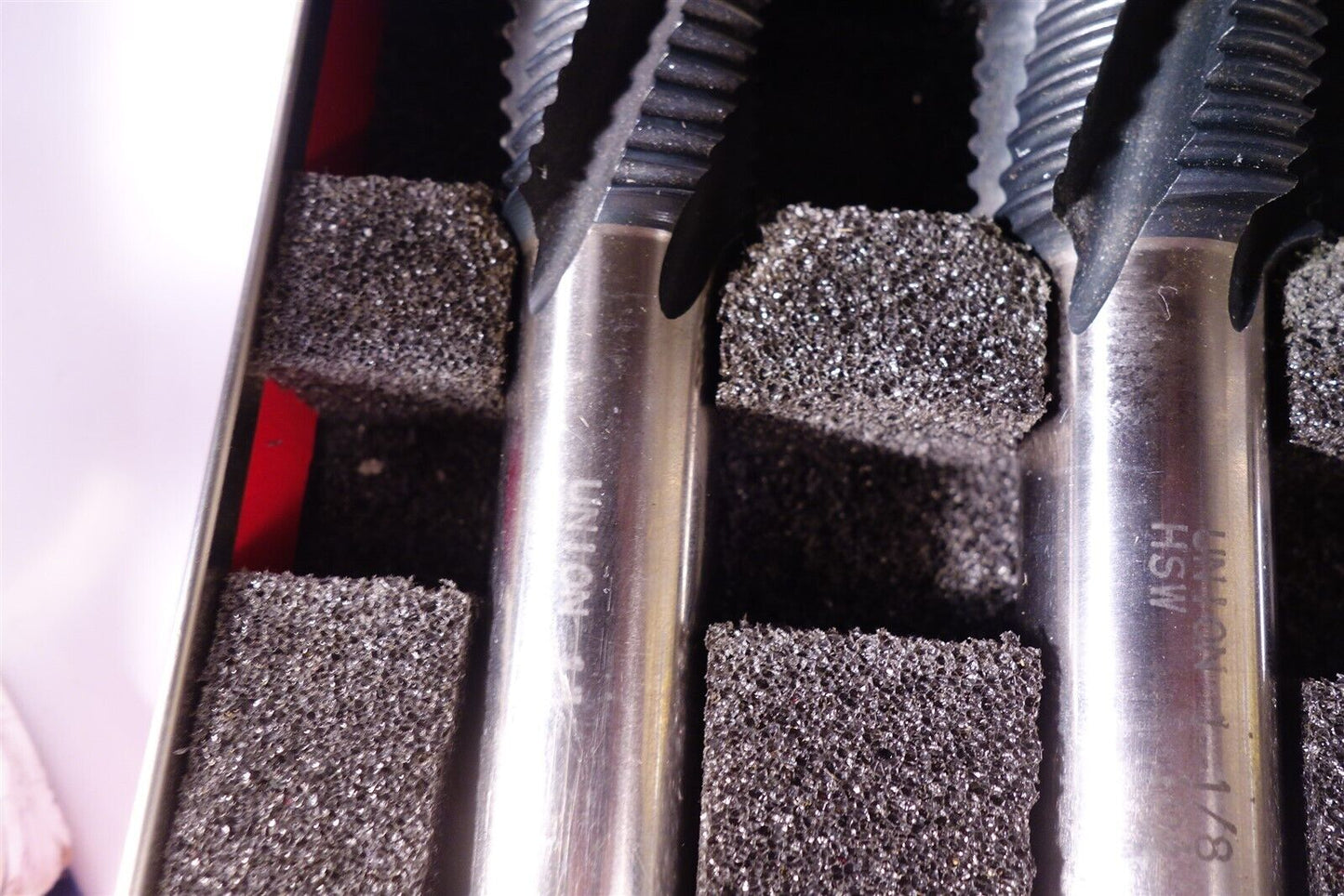 MACHINIST TOOL LATHE MILL Set Very Sharp Roughing End Mills Union Twist Drill