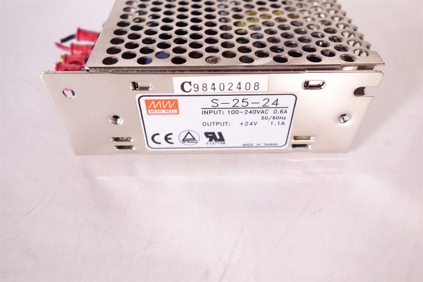 MW Mean Well S-25-24 24V 1.1A Power Supply - Excellent Tested 