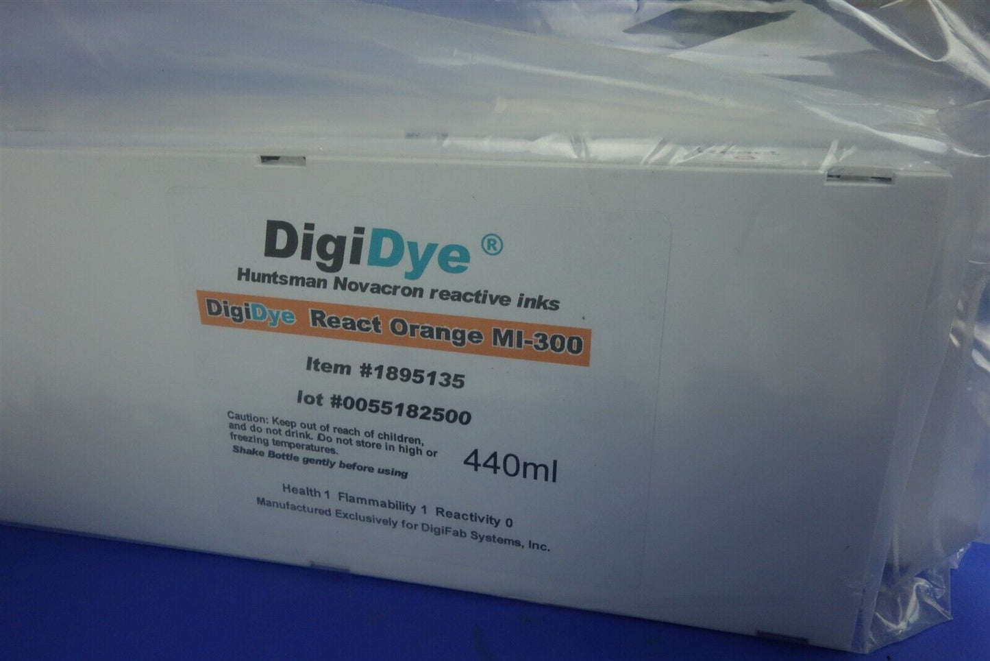 DigiDye Huntsman Novacron Reactive Inks Mimaki Roland Fabric Dye Printer Ink