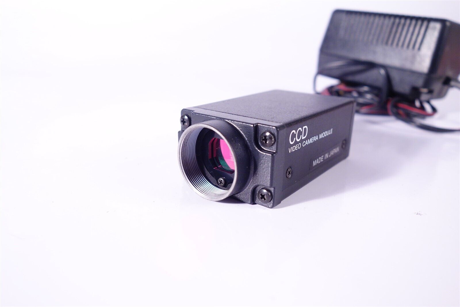 SONY XC-73 CCD Machine Vision Camera Working with Power Supply 
