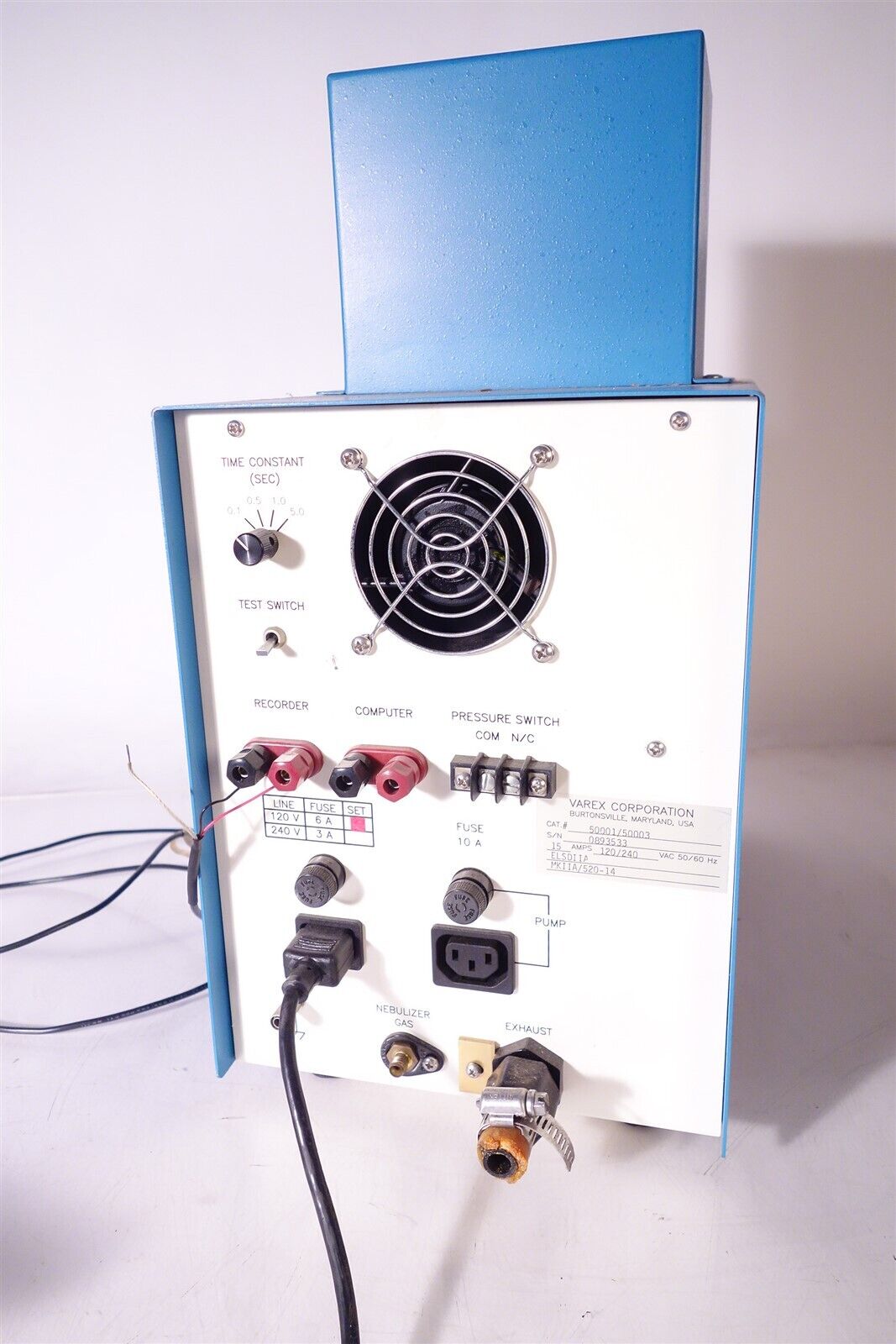 Varex ELSD IIA 50001/50003 Evaporative Light Scattering Detector 