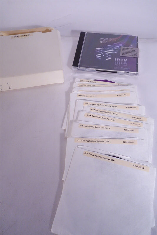 SGI Silicon Graphics IRIX 6.2 + Software Collection 