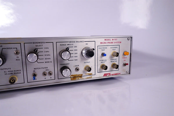 WPI World Precision Instruments Model M-707 Microprobe System – Hurst ...