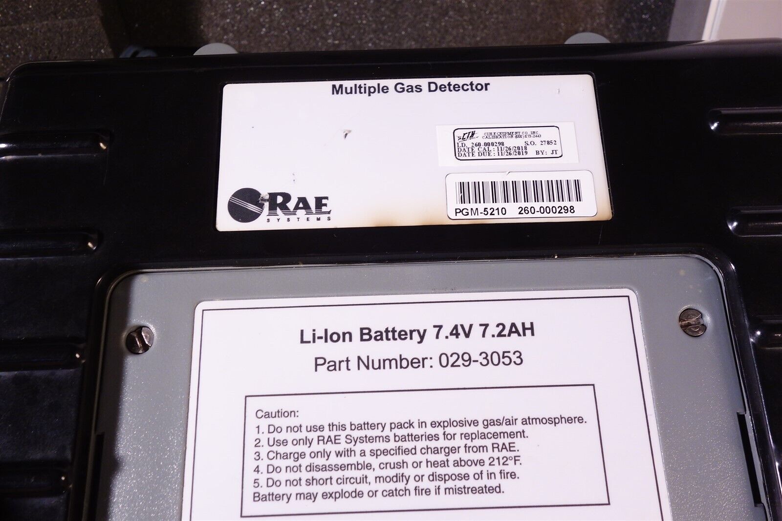 RAE Systems PGM-5210 IAQ Indoor Air Quality - 5 Gas Monitor - Excellet 