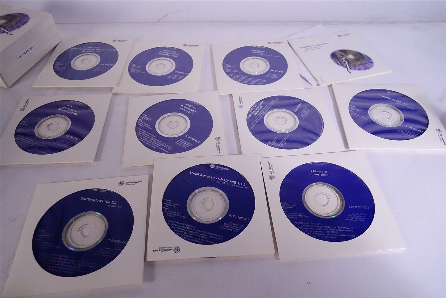 SGI Silicon Graphics IRIX 6.5.2 Overlays Software Collection 