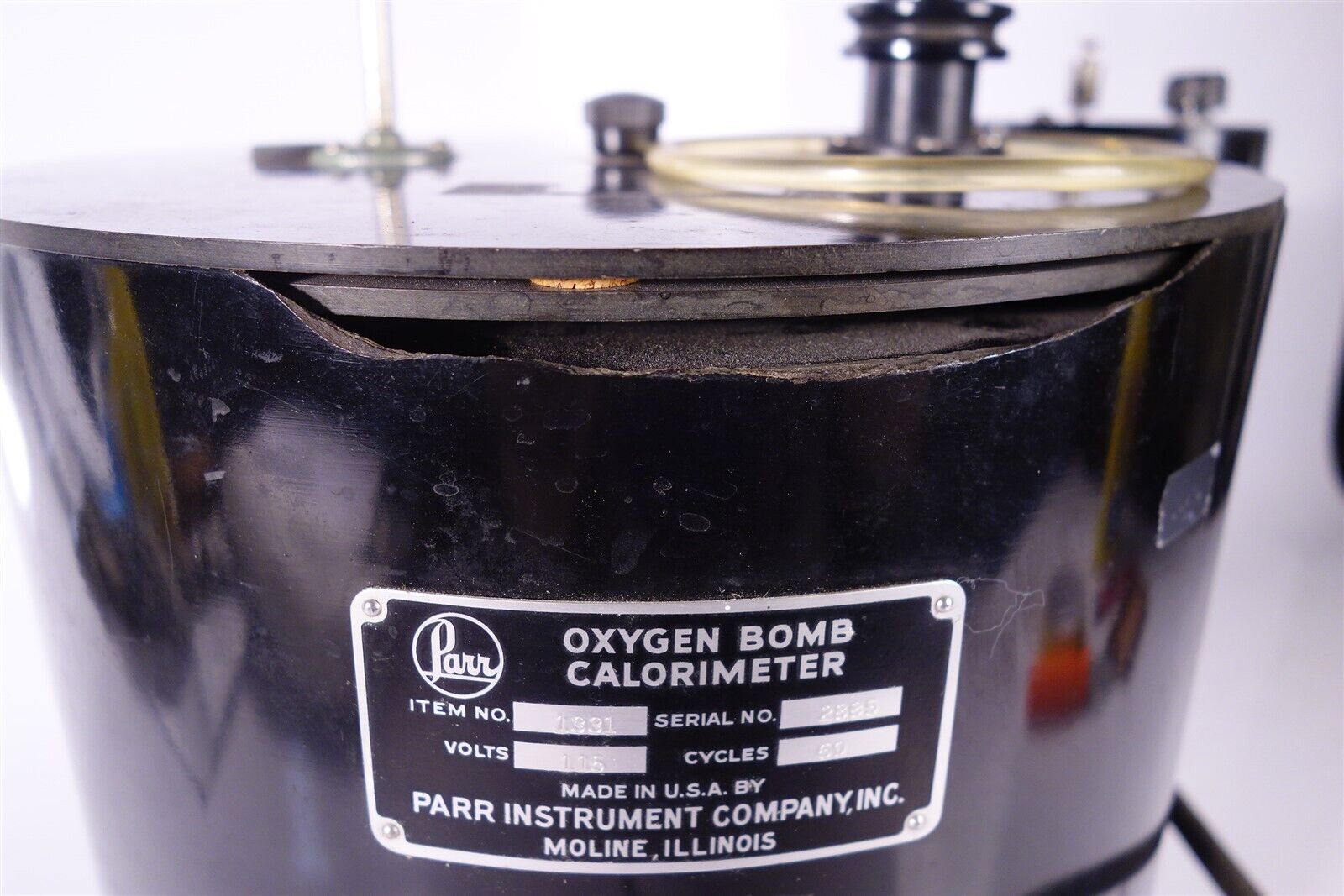 Parr Oxygen Bomb Calorimeter 1331 No Vessel included. 