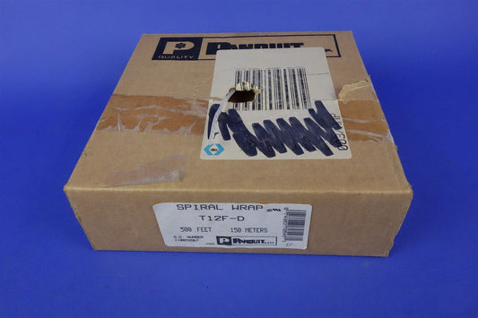Panduit Spiral Wrap T12F-D 500Feet - Clear .12" (3.2mm) X 500'; polyethylene