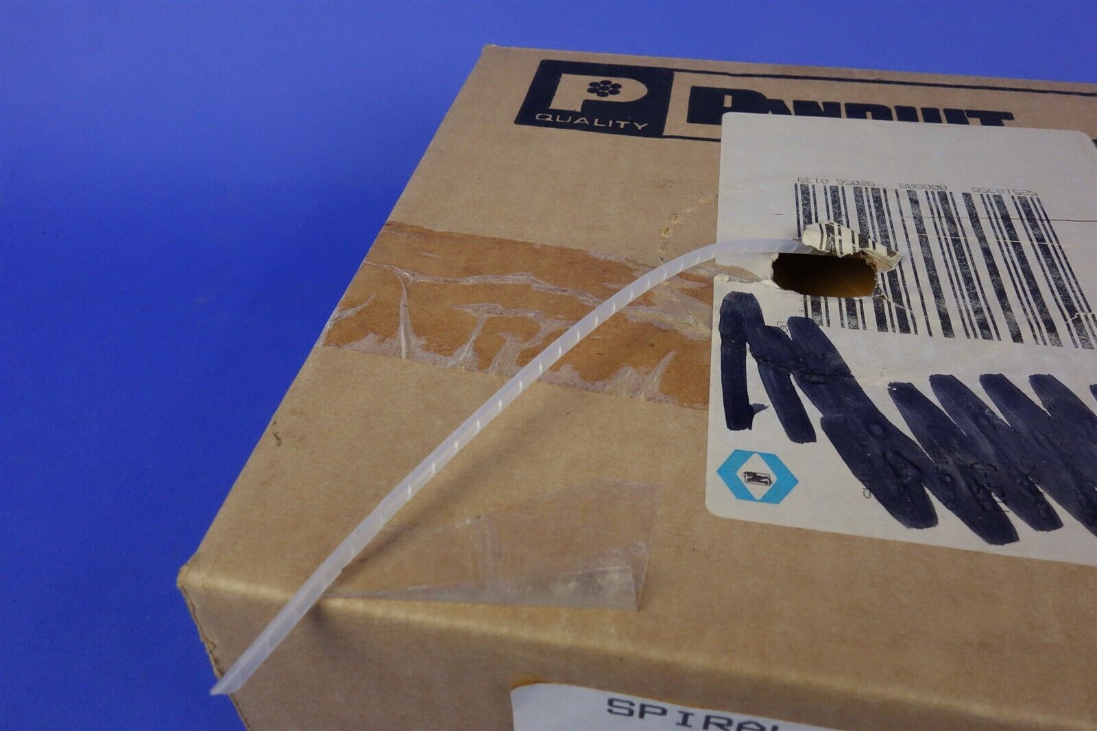 Panduit Spiral Wrap T12F-D 500Feet - Clear .12" (3.2mm) X 500'; polyethylene