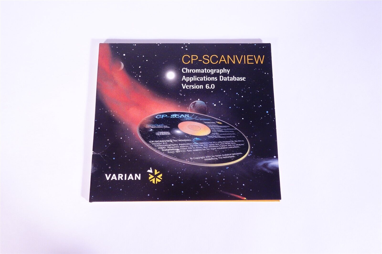 Varian CP-Scanview Chromatography Applications Database