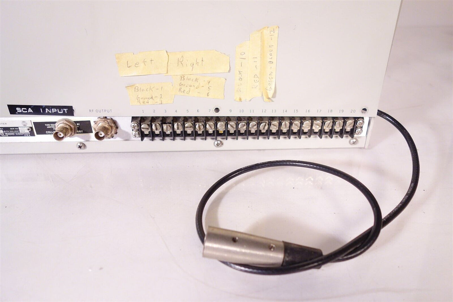 Collins 310Z-1 310Z-2 Z-2 Card Installed  Broadcast Radio FM Exciter