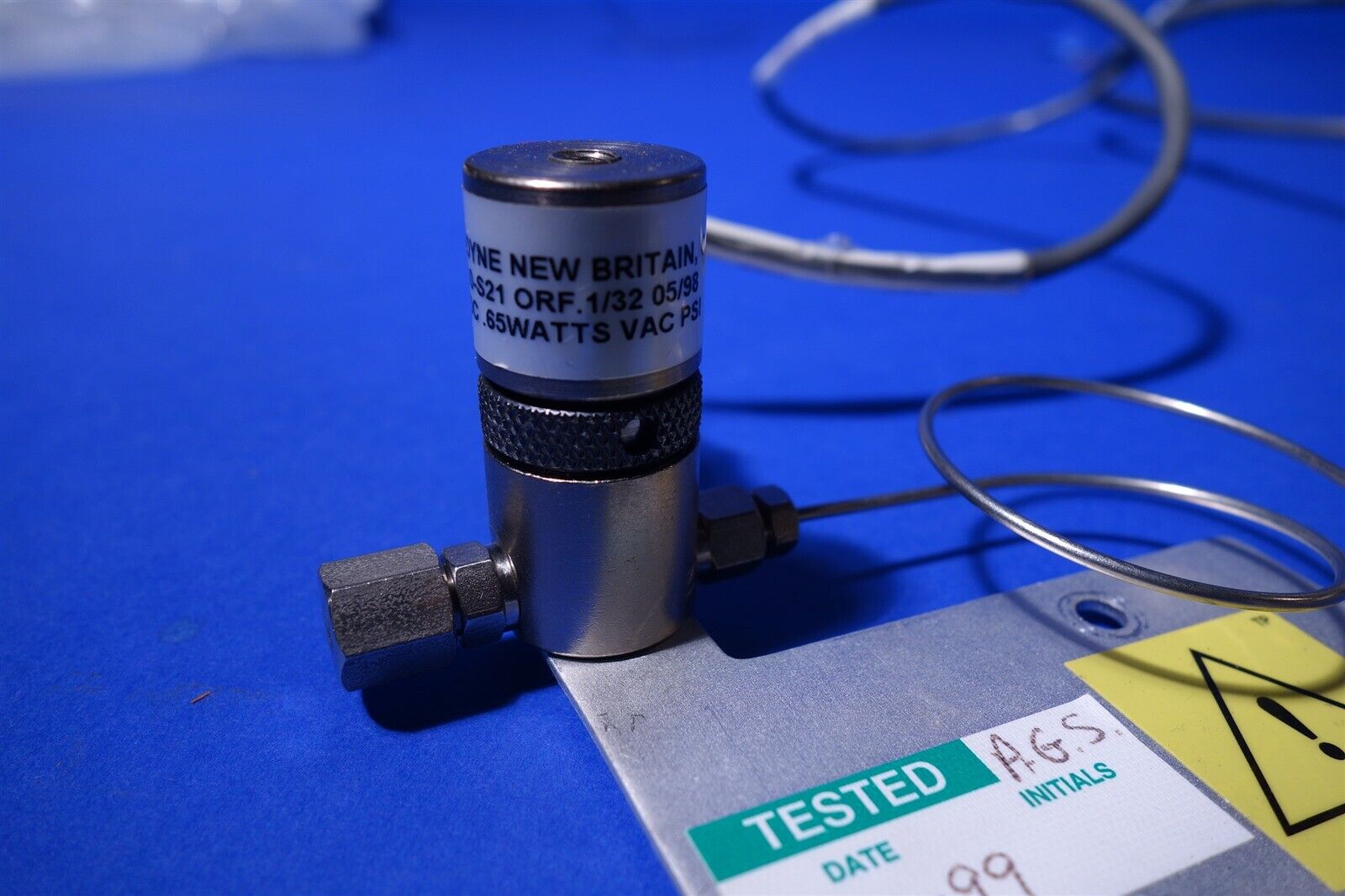 Waters Integrity Thermabeam P52 Divert & Helium Valve Assembly P53 Cal Gas 