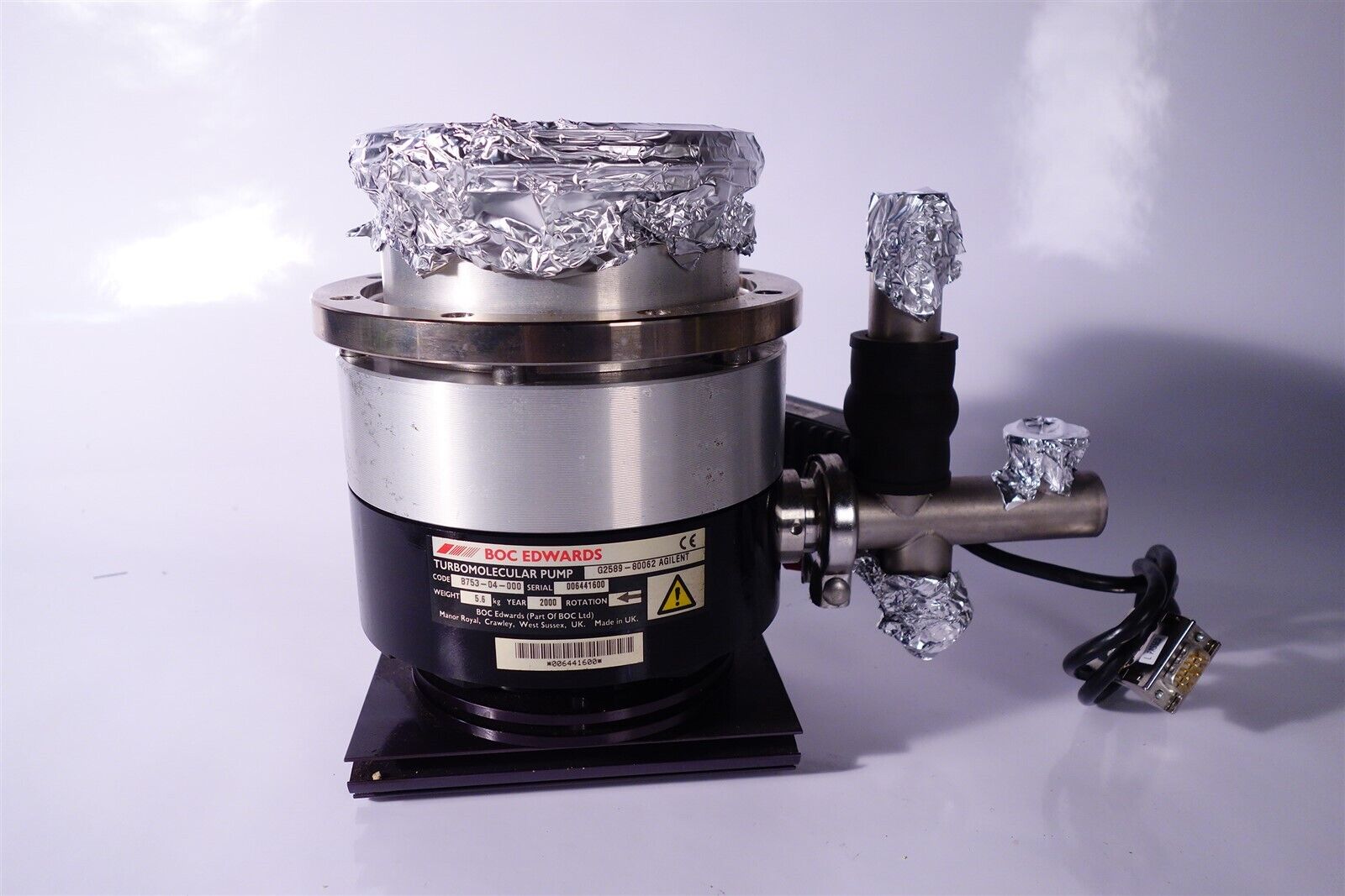 BOC Edwards G2589-80062 Agilent EXT255H Vacuum Pump EXDC160 