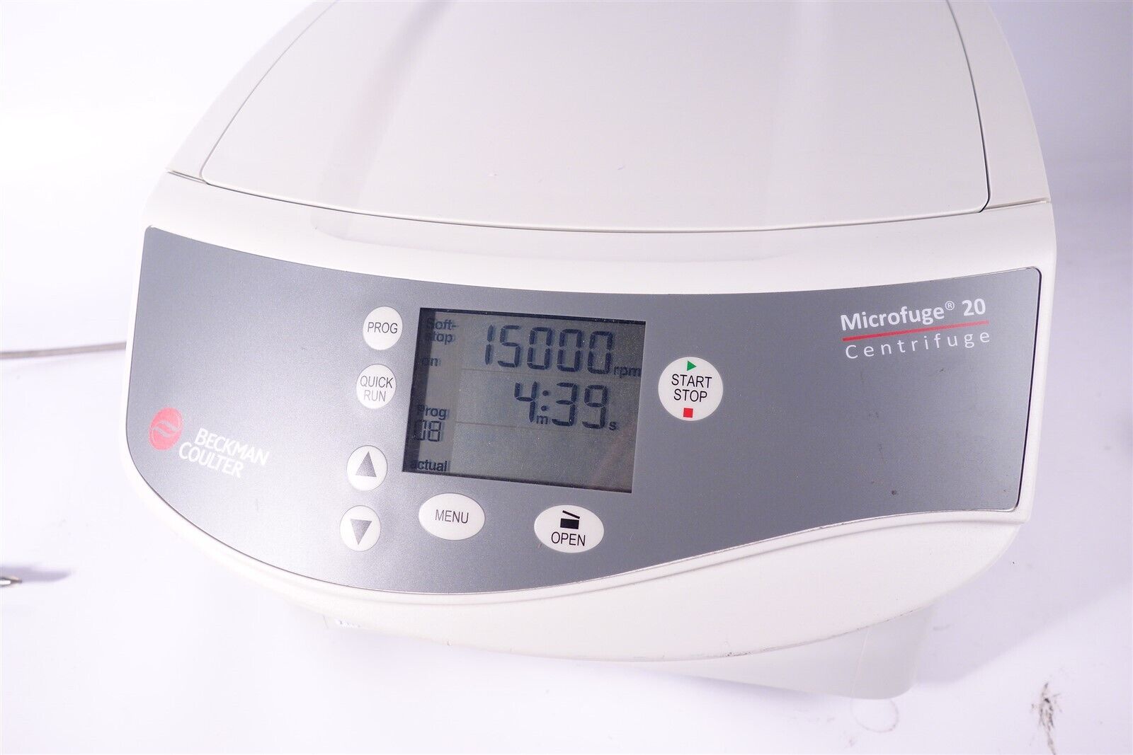 Beckman Coulter Microfuge 20 Centrifuge + FA241.5P Rotor Current Calibration