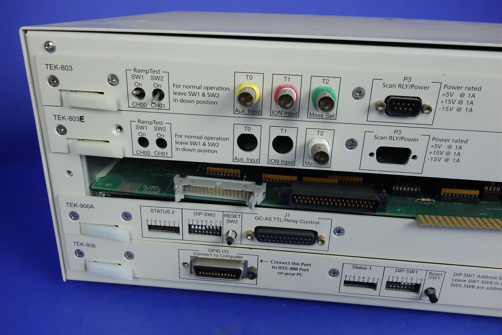 HP Agilent Teknivent TEK-803 TEK-803A TEK-900A TEK-806 GCMS Mass Spec Data Sys 