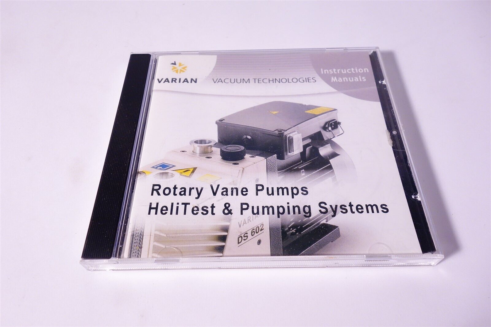 Varian Vacuum Technologies Rotary Vane Pumps HeliTest & Pumping System Manuals