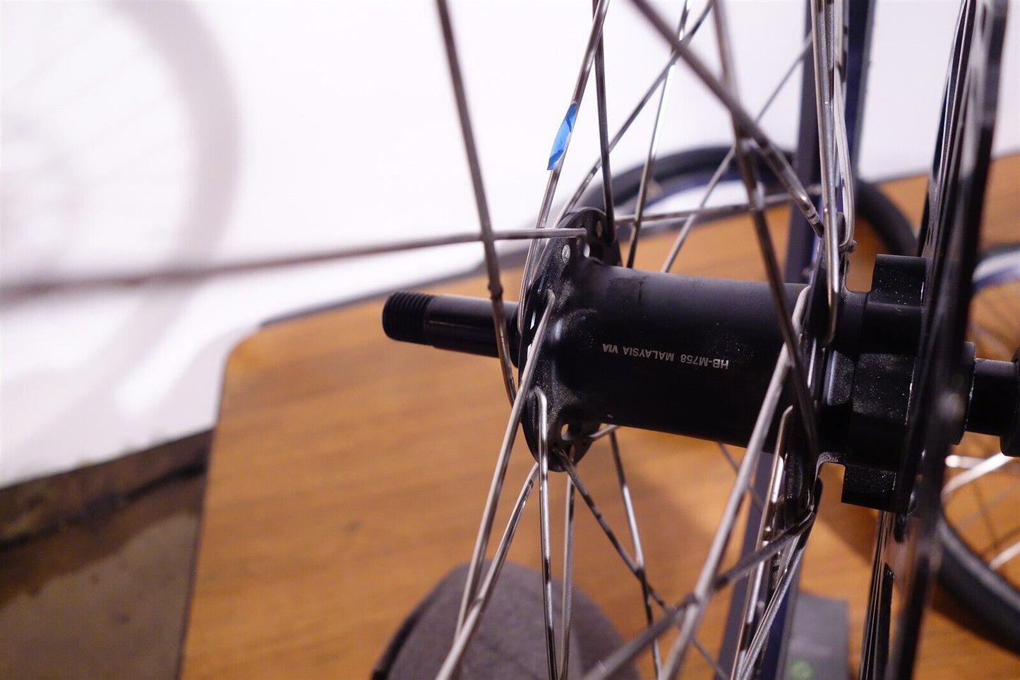 Lot of 2 20" Racing Wheels Velocity 20x1.10 Rims Schwalbe One Shimano HB-M758 