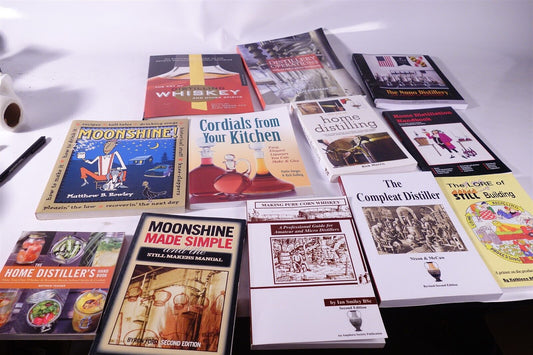 Large Lot of Moonshine / Distilling Books Nano Distillery Operations 