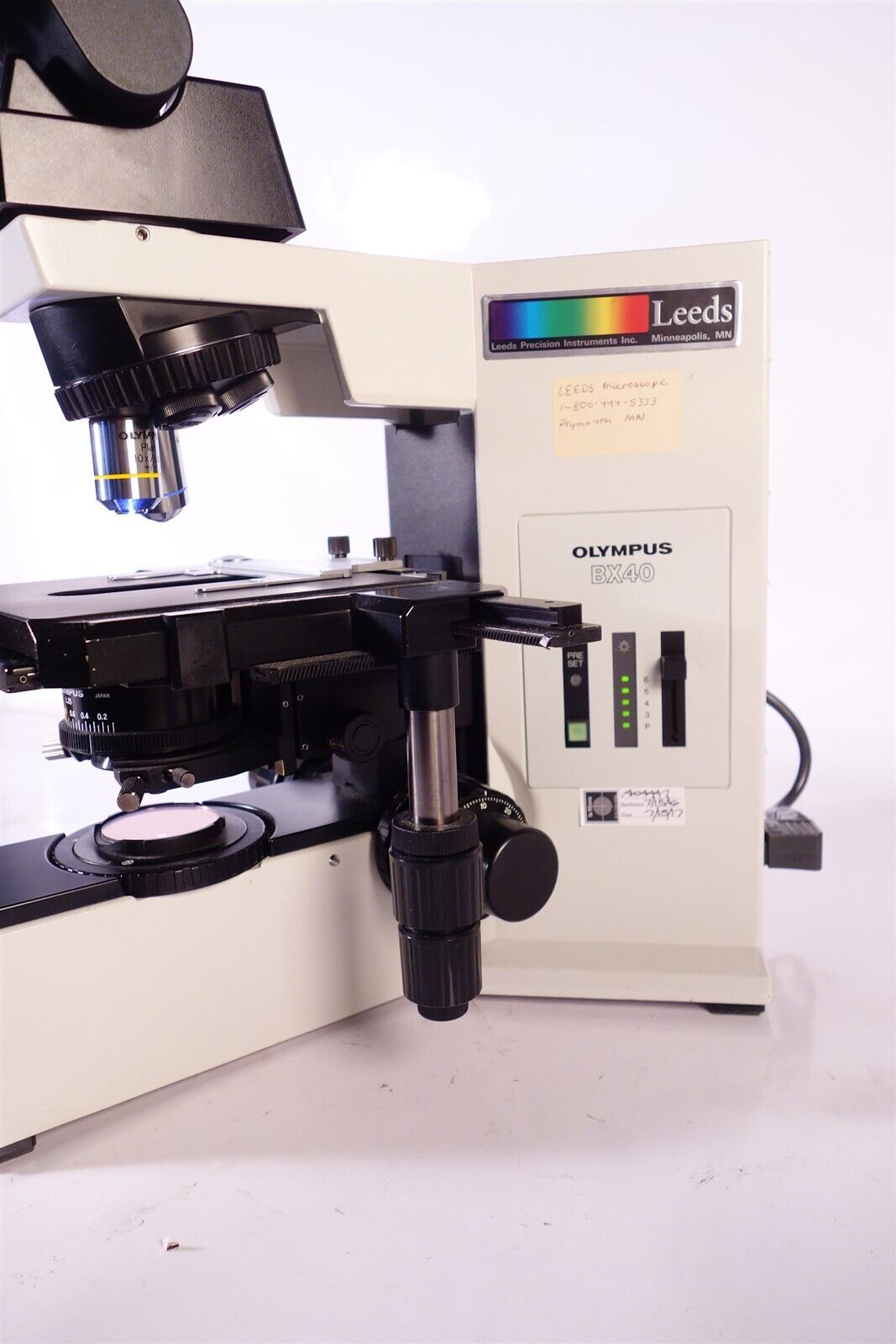Olympus BX40 BX-40 Laboratory Microscope 