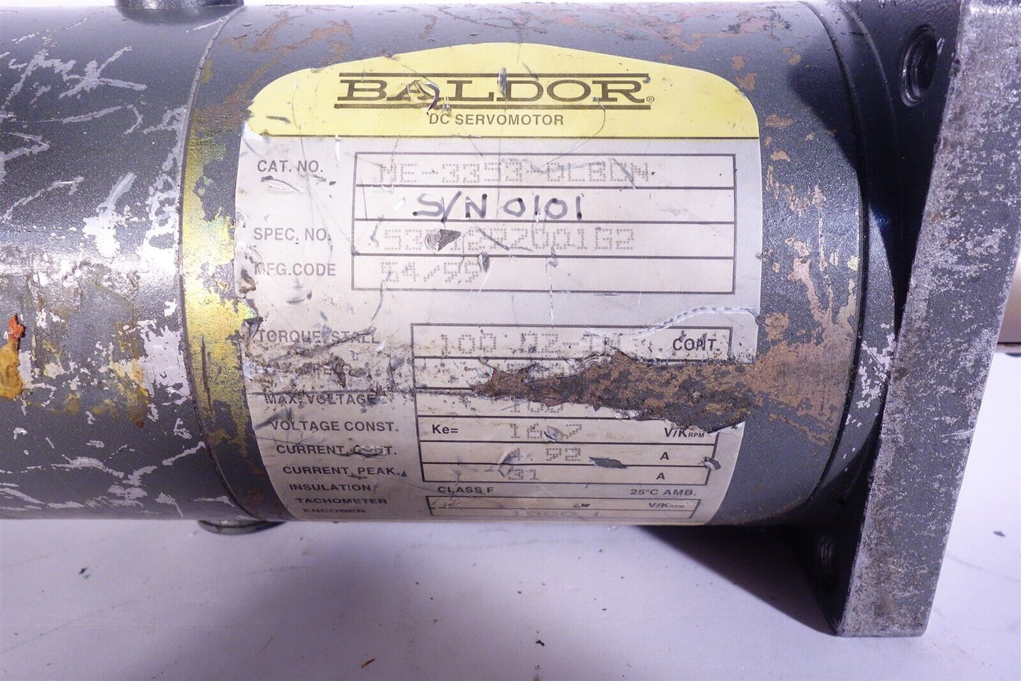 Baldor ME-3353-DLBCN DC ServoMotor 