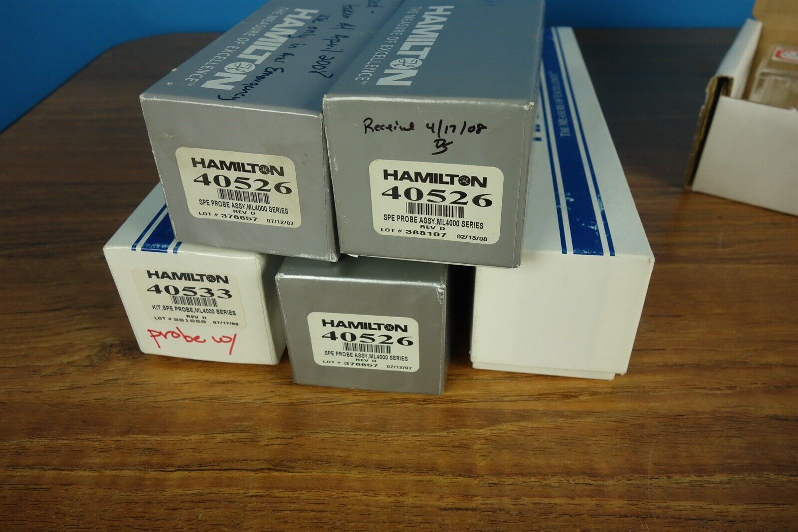 Lot of Hamilton 40526 ML4000 SPE Probe Syringe Pump Diluter Parts 
