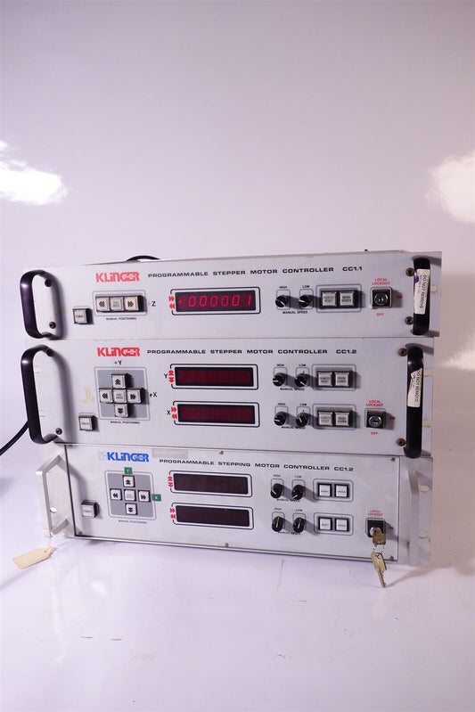 Klinger Programmable Stepper Motor Controllers CC1.1 CC1.2 