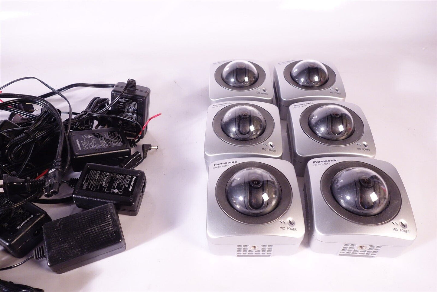 Lot of 6 Panasonic BB-HCM311 + Power Supplies / Working Condition 