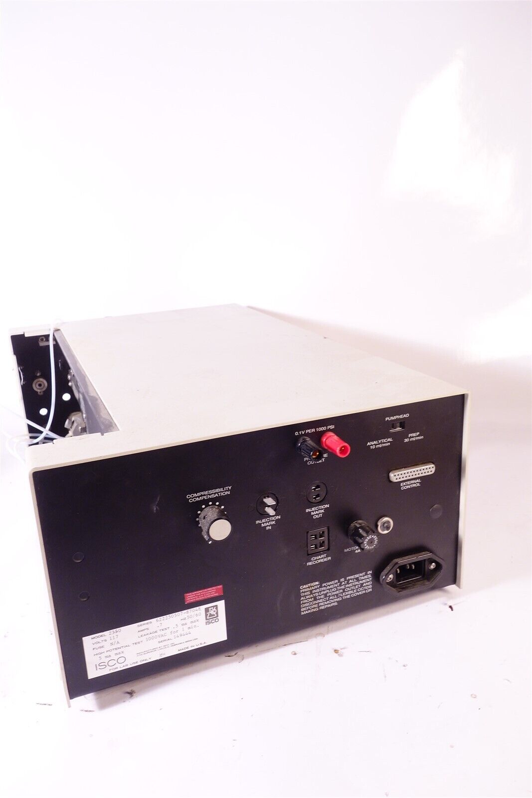 Isco Model 2350 Pro Team LC Inert Liquid Chromatography Flow Control / Pump 