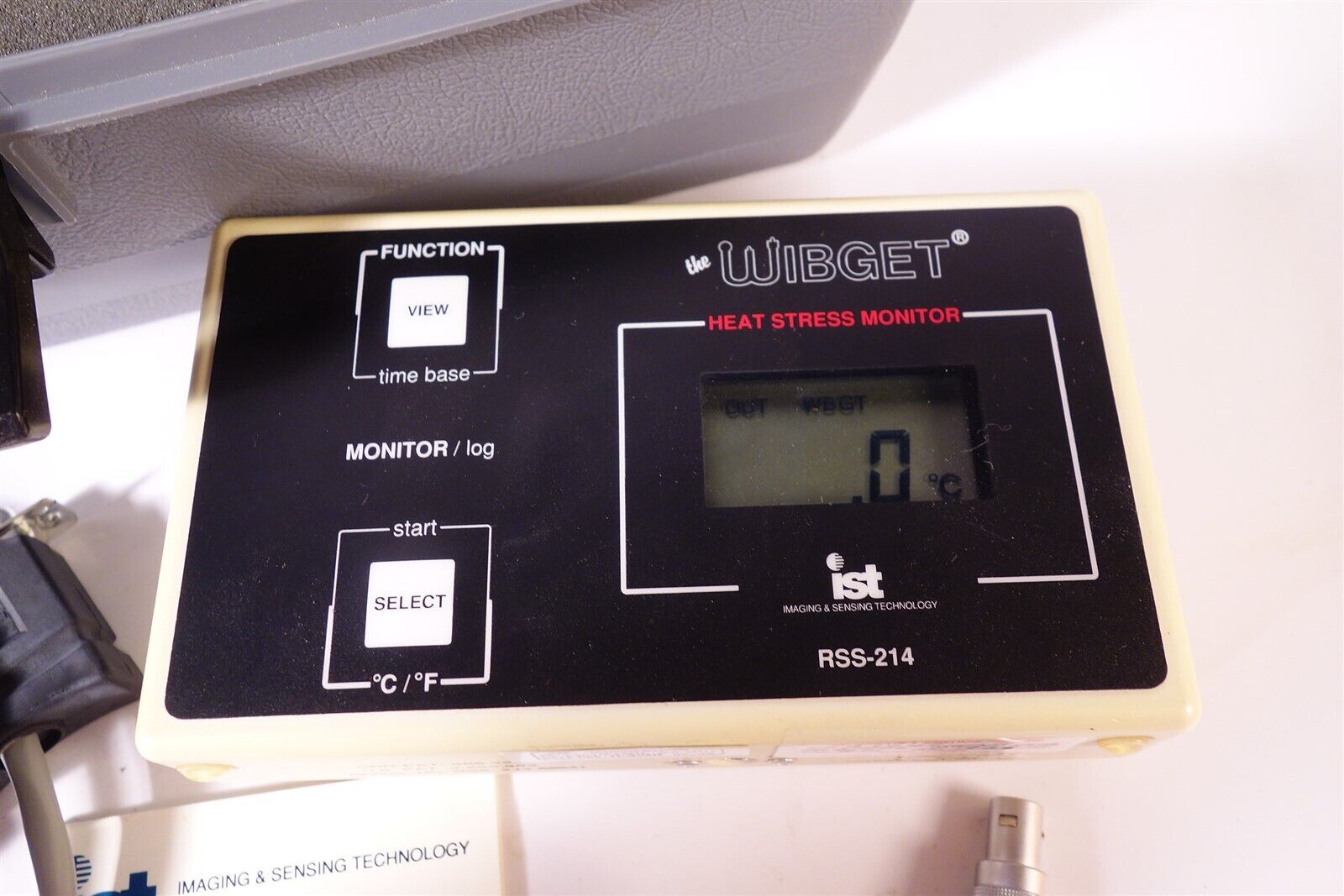 Reuter-Stokes The Wibget Heat Stress Monitor RSS-214 Power Supply w Case Canada