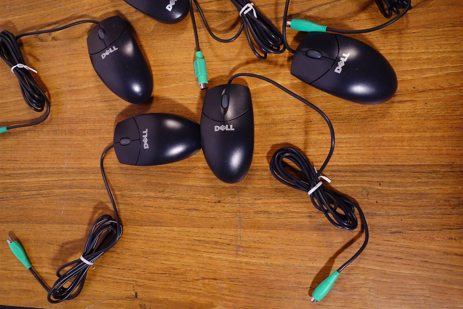 Lot of 2 NEW Dell PS2 Mice - NEVER USED 
