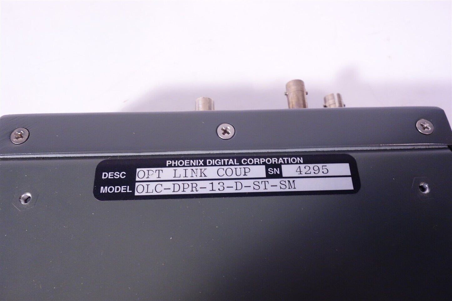 Phoenix Digital OPT LINK COUP OLC-DPR-13-D-ST-SM Allen Bradley 30 Day Warranty