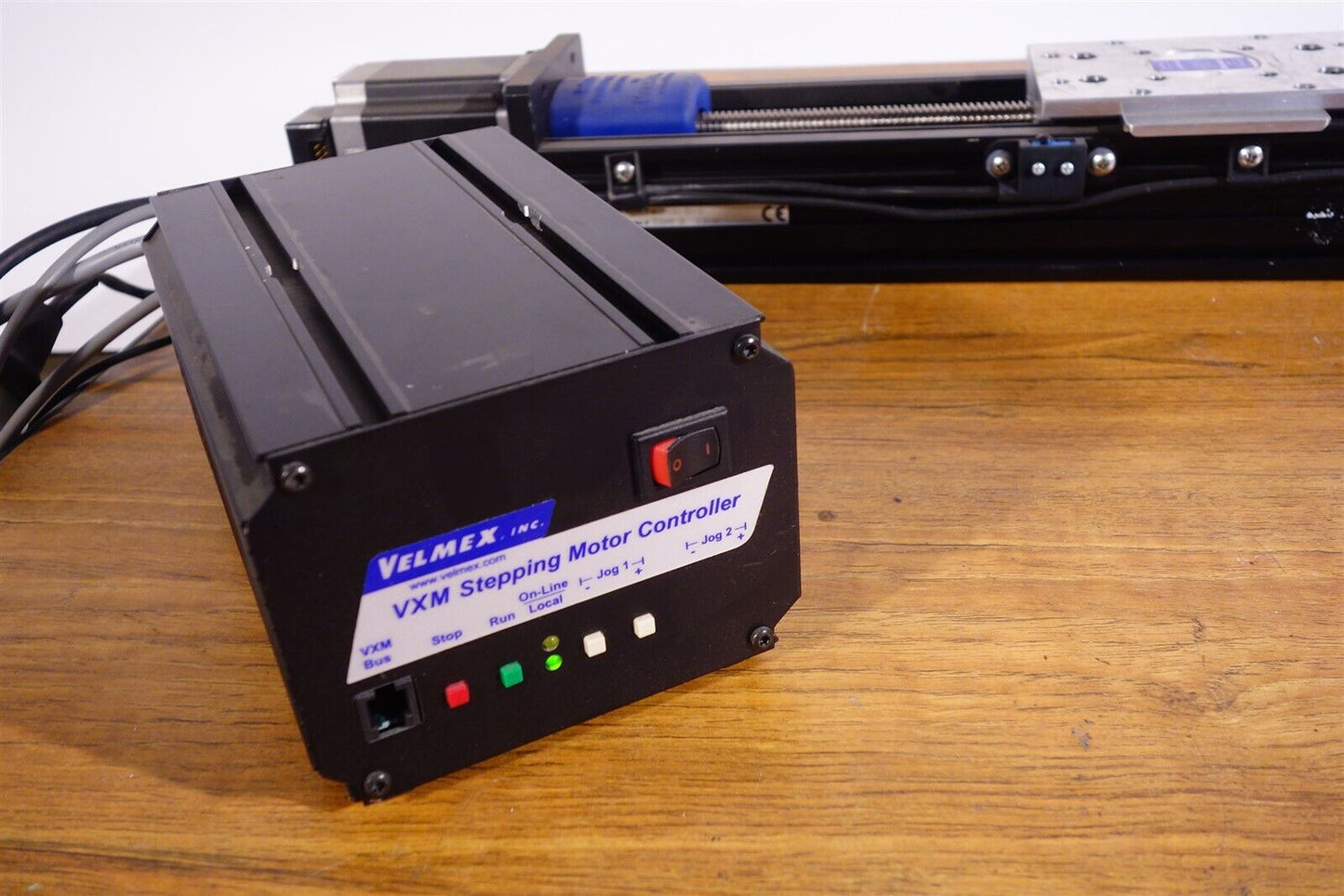 VELMEX VXM Stepping Motor Controller & VEXTA BiSlide Fixture NM10-0300-E01-21 