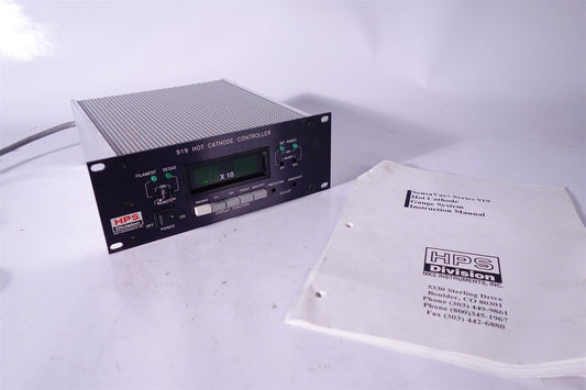 MKS HPS 919 Hot Cathode Ionization Gauge Controller 