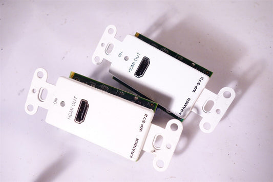 Lot of 2 Kramer WP-572/US HDMI to Cat 5/6 Wall Plate Transmitters