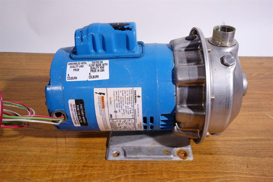 Goulds NPE Stainless Pump with 1/2HP Motor 1x1/4x6 