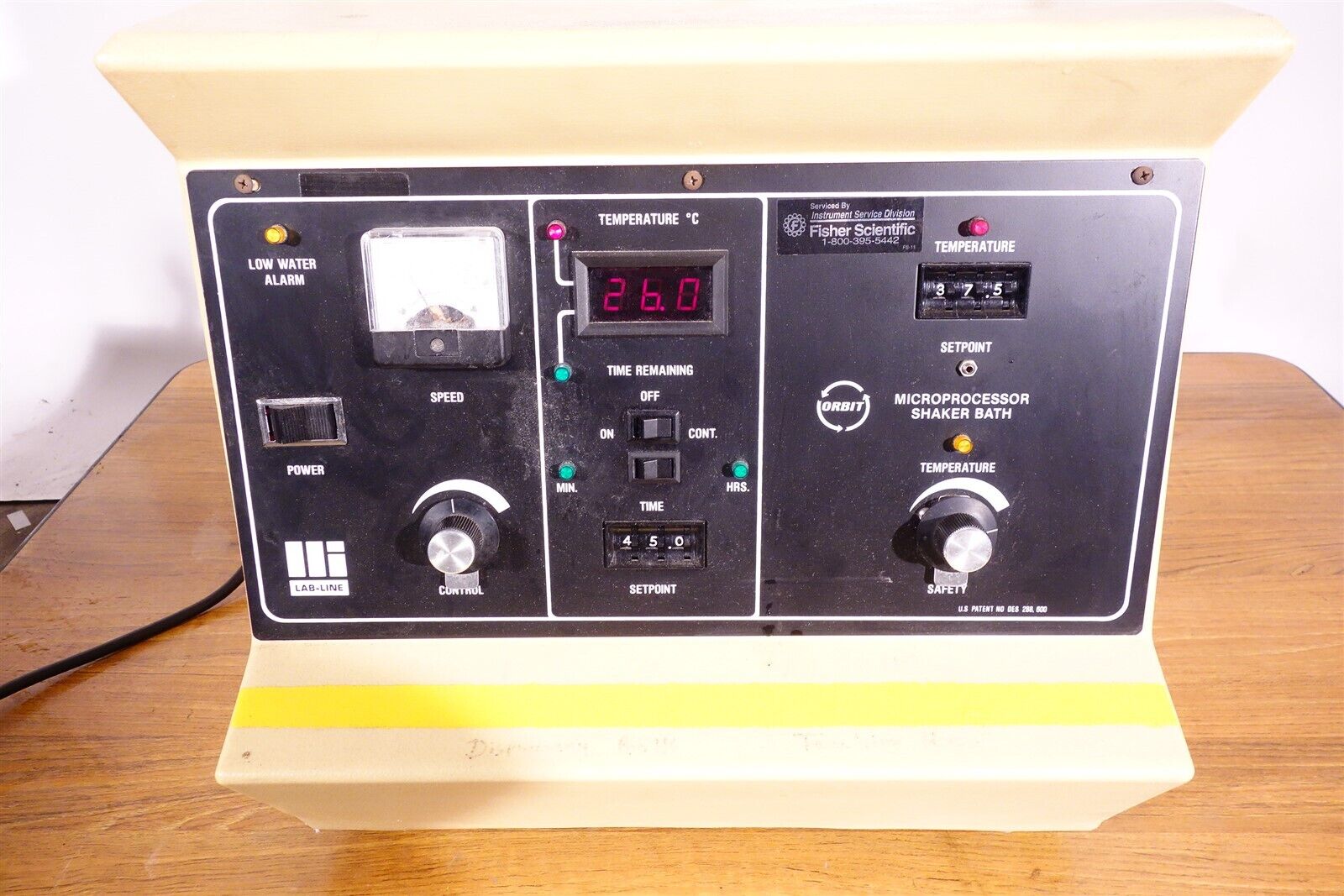 LabLine 3545 Water Bath Shaker Tested, Working Great