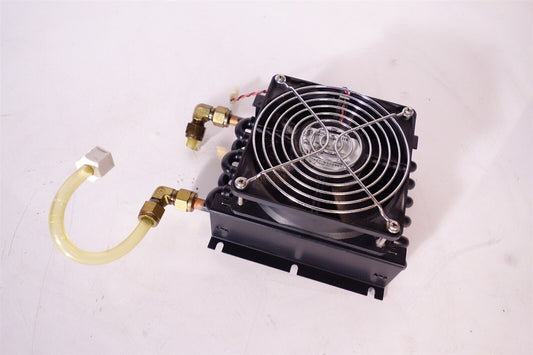 Small Radiator + Fan / Cooling / Chiller Colling Accessory for Fluid 24V 