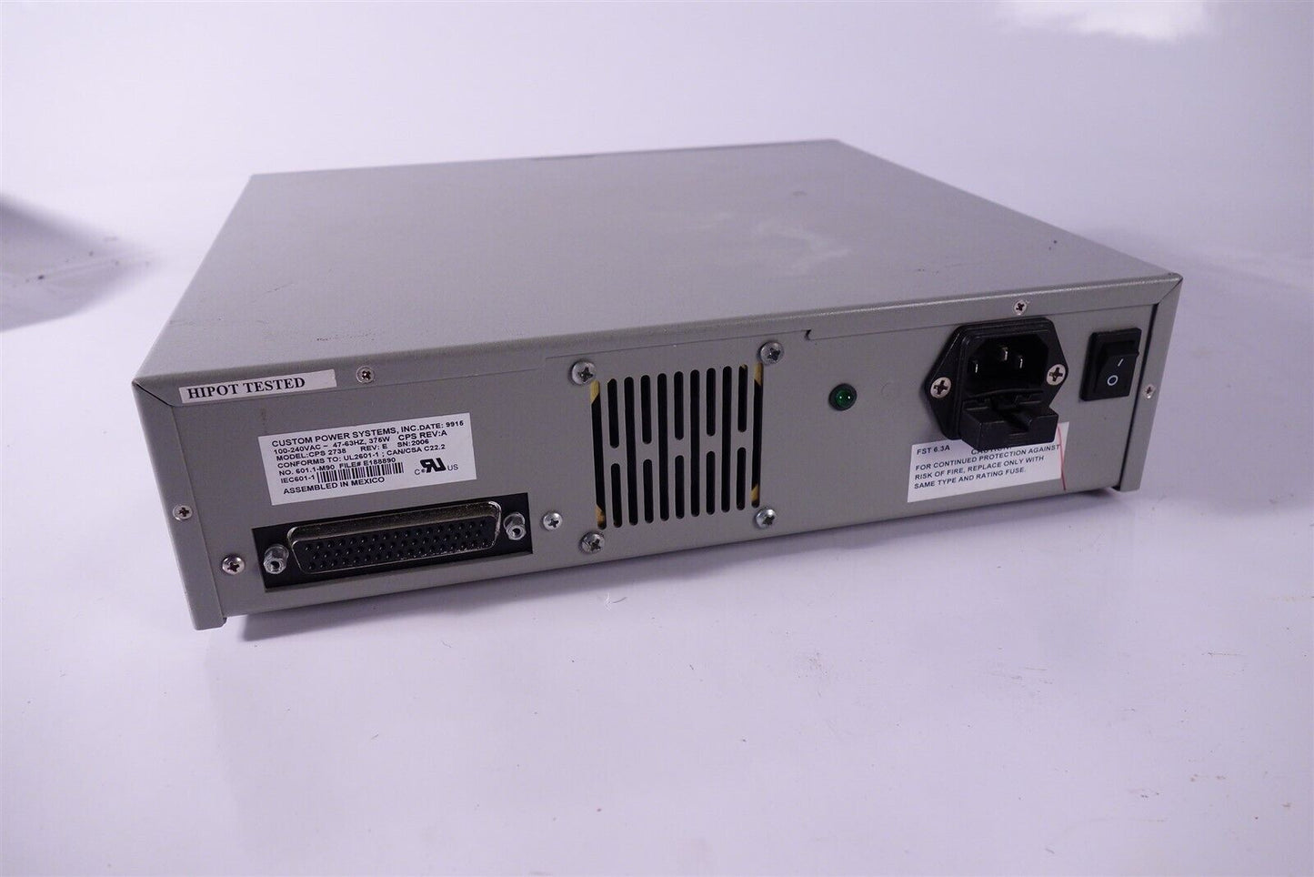 Varian Medical Systems PAXSCAN CPS2738 Power Supply 