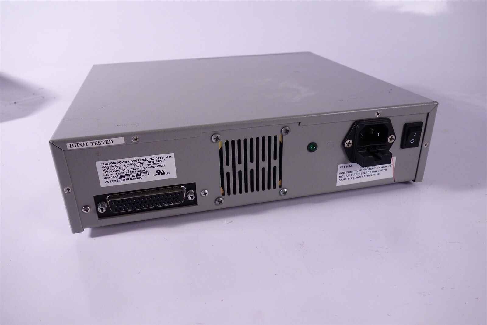 Varian Medical Systems PAXSCAN CPS2738 Power Supply 