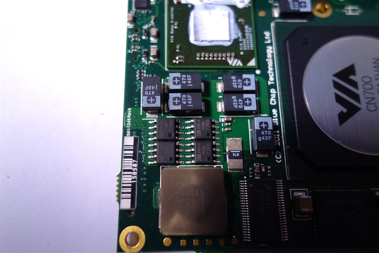 1PC USED ETX CN700 1561-1248 REV3 BLUE CHIP TECHNOLOGY CARD BY DHL OR FEDEX