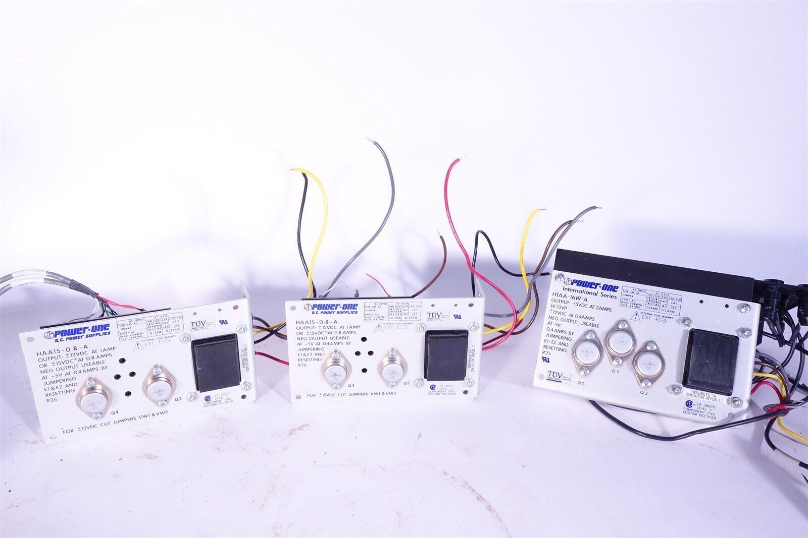 Lot of Power One Power Supplies HTAA-16-A HAA15-0.8-A 