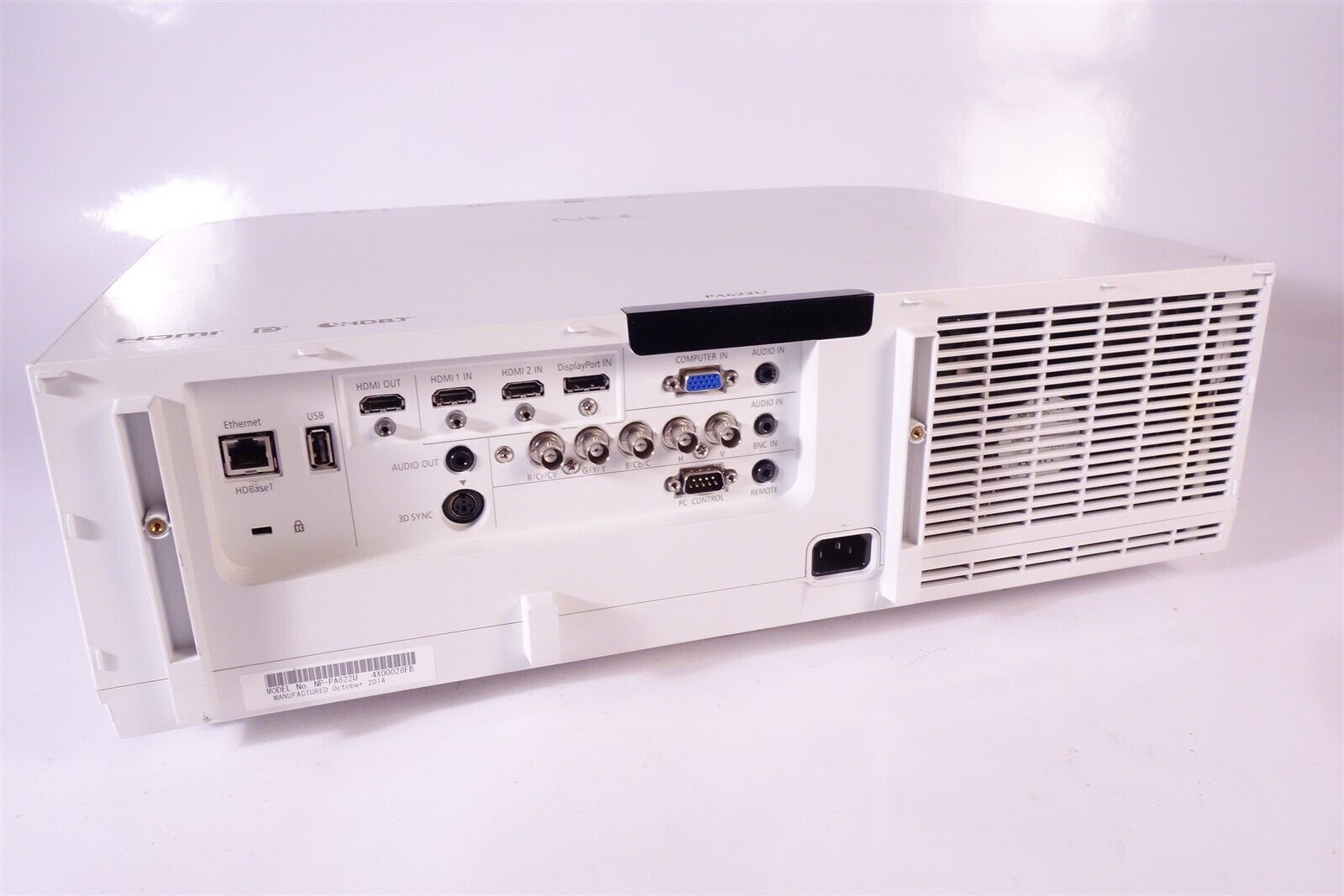 NEC NP-PA622U - 6200 Lumens WUXGA 1080p LCD Projector Parts Only 